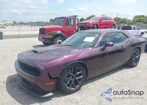 2022 Dodge Challenger Gt из США, поврежденный, VIN 2C3CDZJG8NH226859